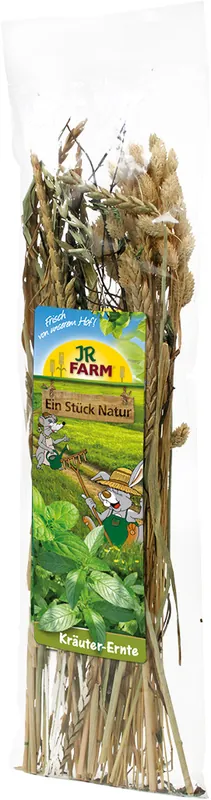 Top-Preis Sparpaket 2 x 80 g JR Farm Ein Stück Natur Kräuter-Ernte Nager Snack